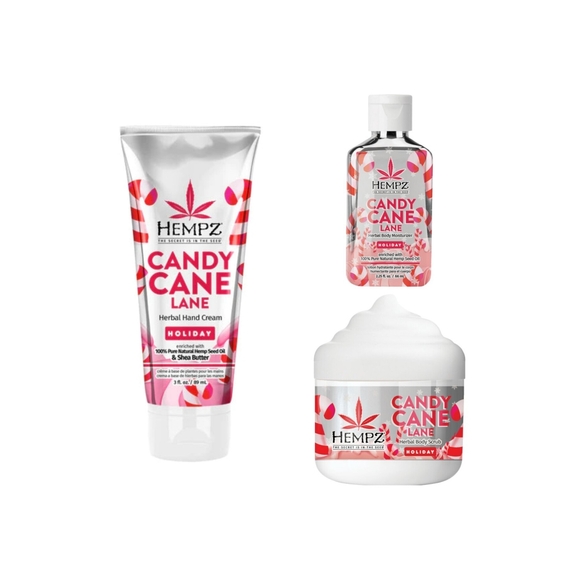 Hempz LE Candy Cane Lane Trio - Picture 1 of 4